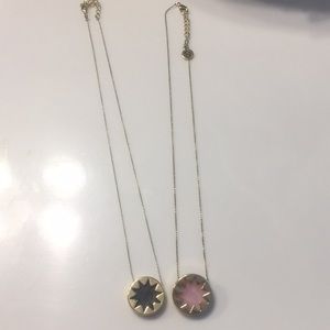 2 House of Harlow necklaces
